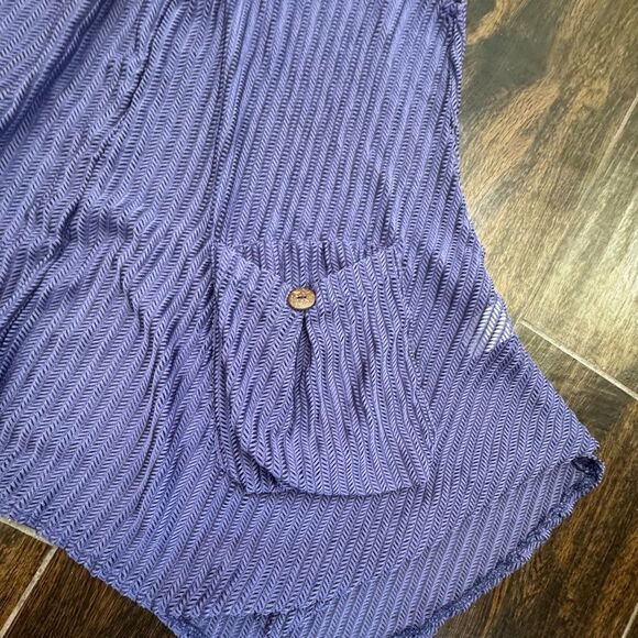 Paradise swimsuit coverup in purple XL - Picture 3 of 15